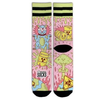 AMERICAN SOCkS - Radioactive - Mid High - Calzini Unisex