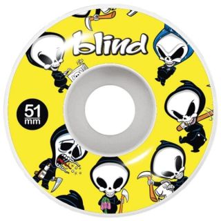 Blind - Ruote skate Reaper Wallpaper Yellow 99A 51mm