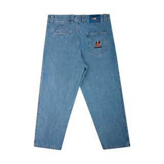 DOOMSDAY - PANTALONI TAOBOY BLUE