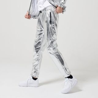 DOLLY NOIRE - Silver Chrome Pant W