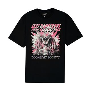 DOOMSDAY - T-SHIRT CARELESS BLACK