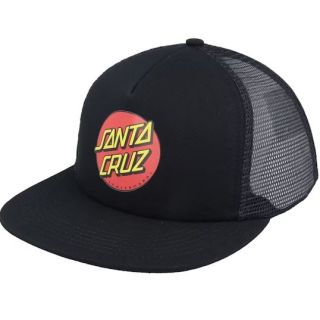 SANTA CRUZ - Classic Dot Black/Black Trucker