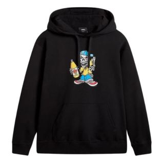 VANS - FELPA REGGIE LOOSE PULLOVER BLACK