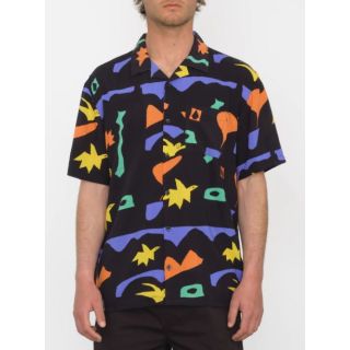 VOLCOM - ARTHUR LONGO SHIRT - BLACK