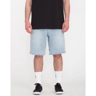 VOLCOM - BILLOW DENIM SHORT - DESERT DIRT INDIGO