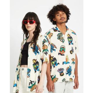 VOLCOM - BOB MOLLEMA SHIRT - LIGHT BEIGE