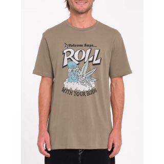 VOLCOM - BUDZ T-SHIRT - TEAK