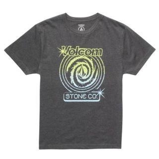 VOLCOM - Kids Deep Trance Boys T-Shirt - Charcoal Heather